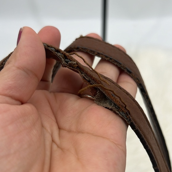 Gucci Brown Pebbled Leather Ride Satchel - Picture 5 of 17